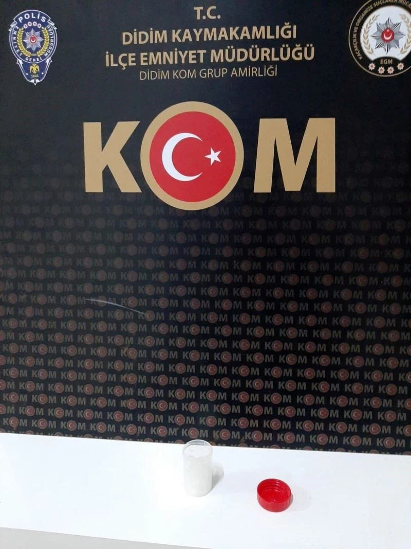 Uyuşturucu yüzünden karısı ile kavga eden eşe işlem yapıldı
