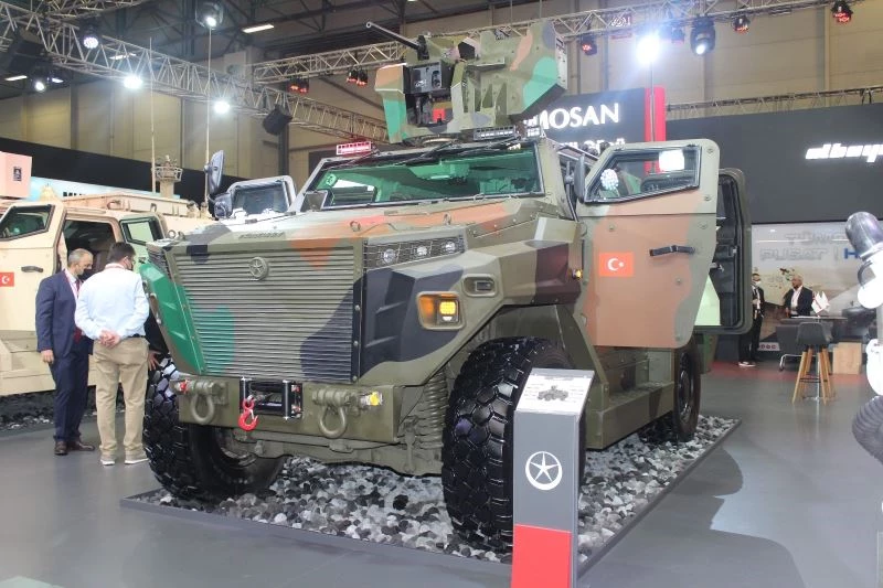 Yerli askeri araç PUSAT’a büyük ilgi
