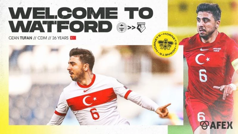 Ozan Tufan Watford’a transfer oldu
