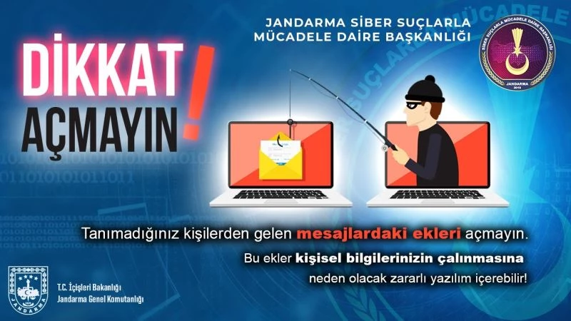 Jandarma Genel Komutanlığı, sosyal medya güvenliği konusunda uyarılarda bulundu
