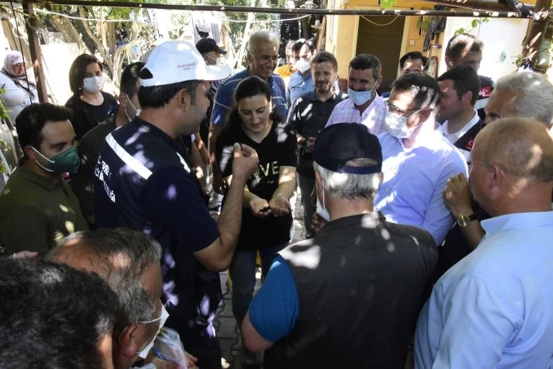 Bakanlar Soylu ve Kurum, Azdavay ilçesinde incelemelerde bulundu
