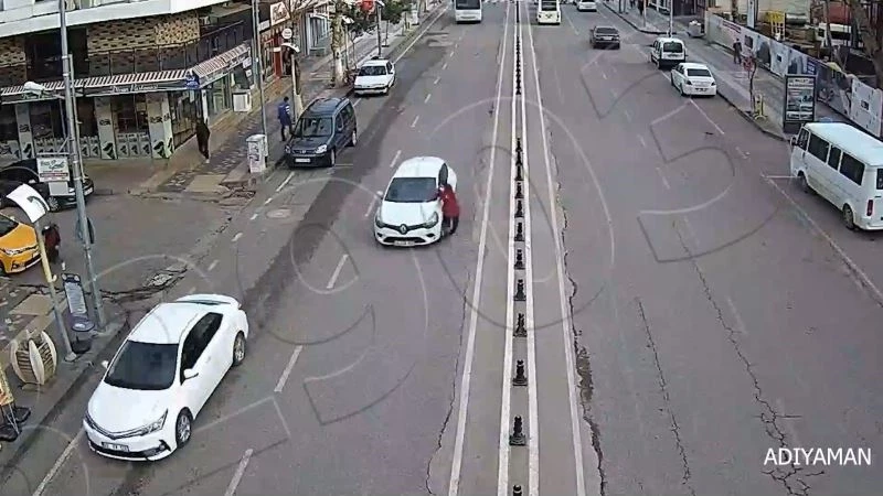 Yayanın dikkatsizliği kazaya neden oldu
