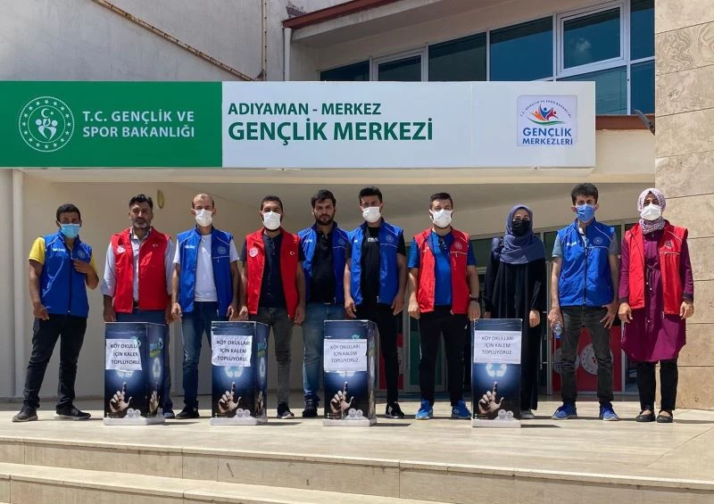 Toplanan kalem setleri dezavantajlı öğrencilere verilecek
