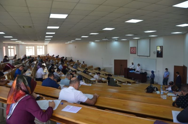 EBYÜ’de “2021 Yılı Görevde Yükselme ve Unvan Değişikliği” sınavı yapıldı
