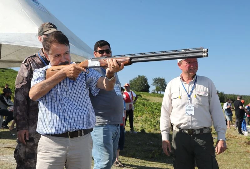 Atakum’da trap atışları nefes kesti
