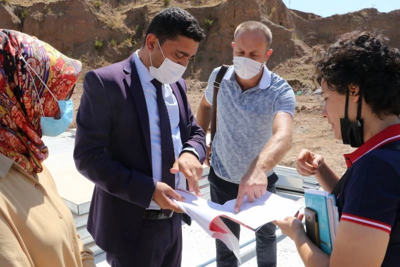 Ahmetli’ye yeni şantiye alanı kazandırılıyor
