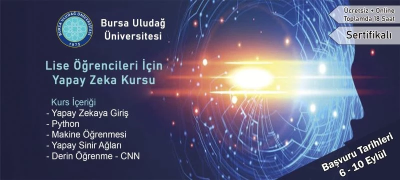 BUÜ’den sun’i zekâ kursu
