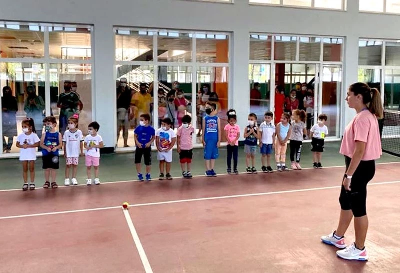 Osmangazi’de tenisin genç yetenekleri seçildi
