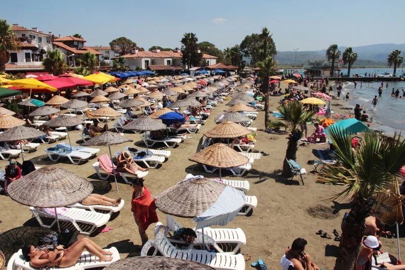 Akyaka yerli turiste kaldı
