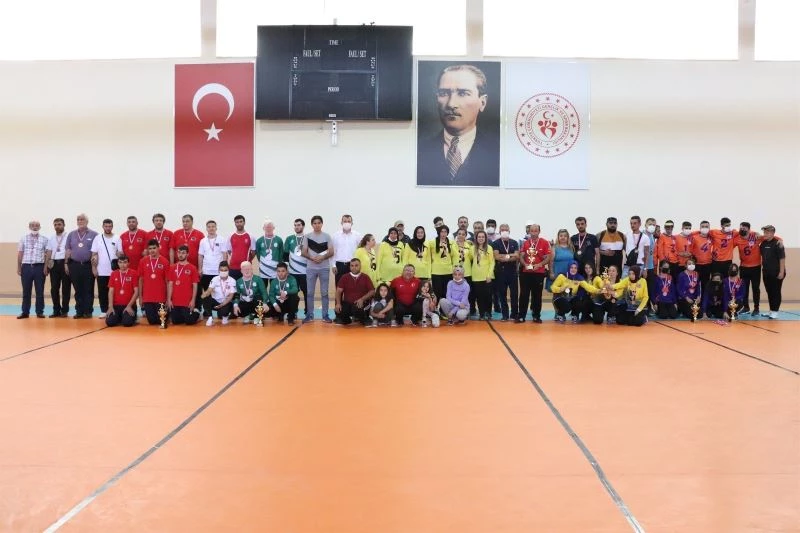 Karaman’da Goalball Yükselme Müsabakaları sona erdi
