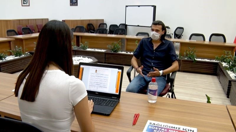 Hastanede tedavi gören genç üniversite tercihini son gün yapabildi
