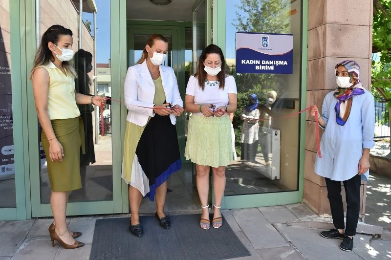 Başkentte Kadın Danışma Birimlerine bir yenisi daha eklendi
