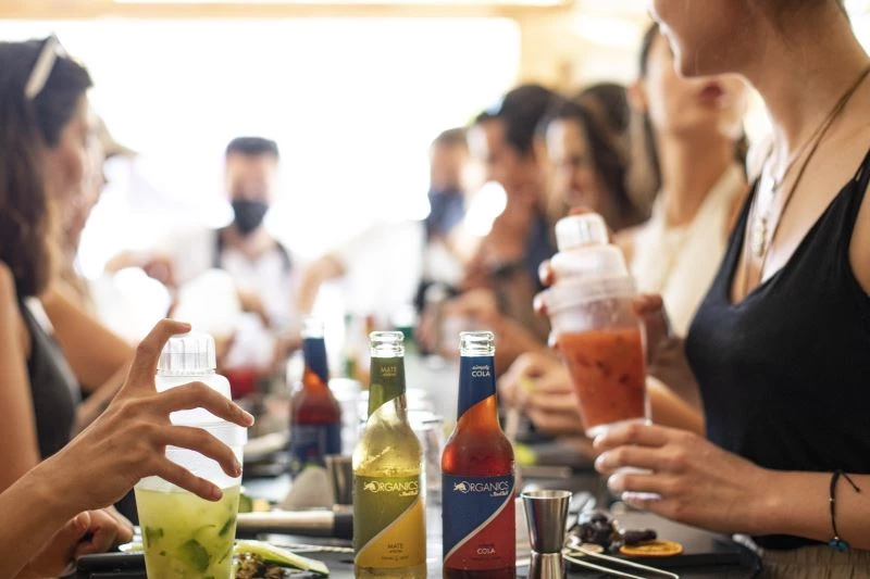 Organik içecek serisi, Bozcaada Caz Festivali’nde sanatseverle buluştu
