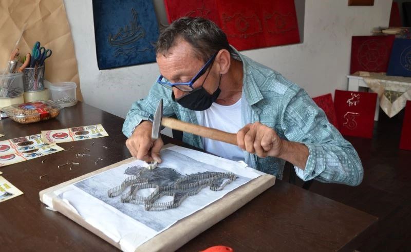 Filografi sanatıyla engelleri aştı
