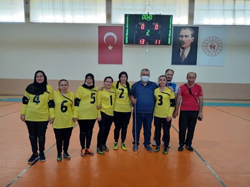 Isparta’nın Kadın Goalball Takımı 2. Lig’e çıktı
