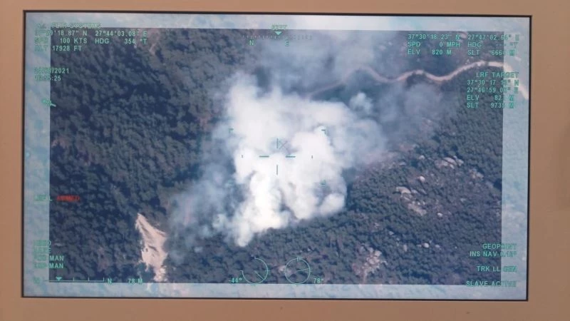 Karpuzlu’da orman yangını
