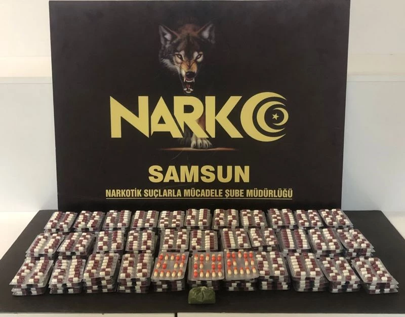 Evinde 2 bin 254 adet uyuşturucu hapla yakalandı
