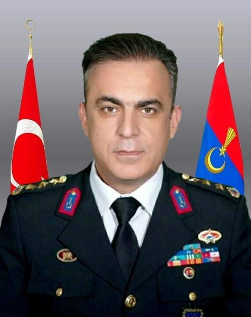 Mersin Jandarma Komutanı Çarıkcıoğlu, tuğgeneralliğe terfi etti

