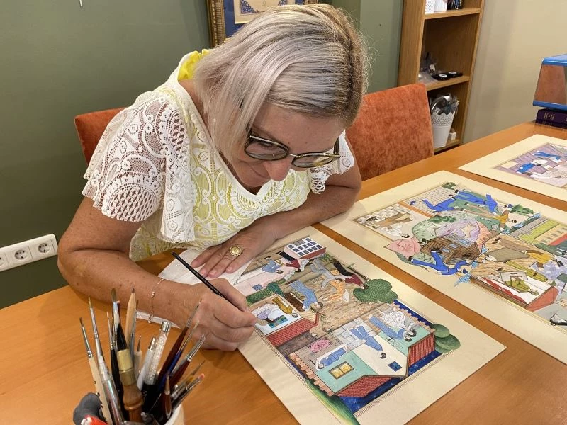 70 psikiyatri hastasının minyatürünü yaptı
