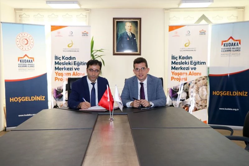 İliç’te Kadın Mesleki Eğitim Merkezi kuruluyor
