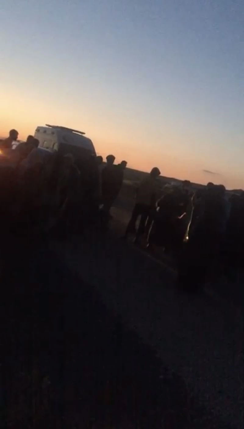 Hayvanları yolun karşısına geçirmek isteyen kız çocuğu tırın altında kaldı
