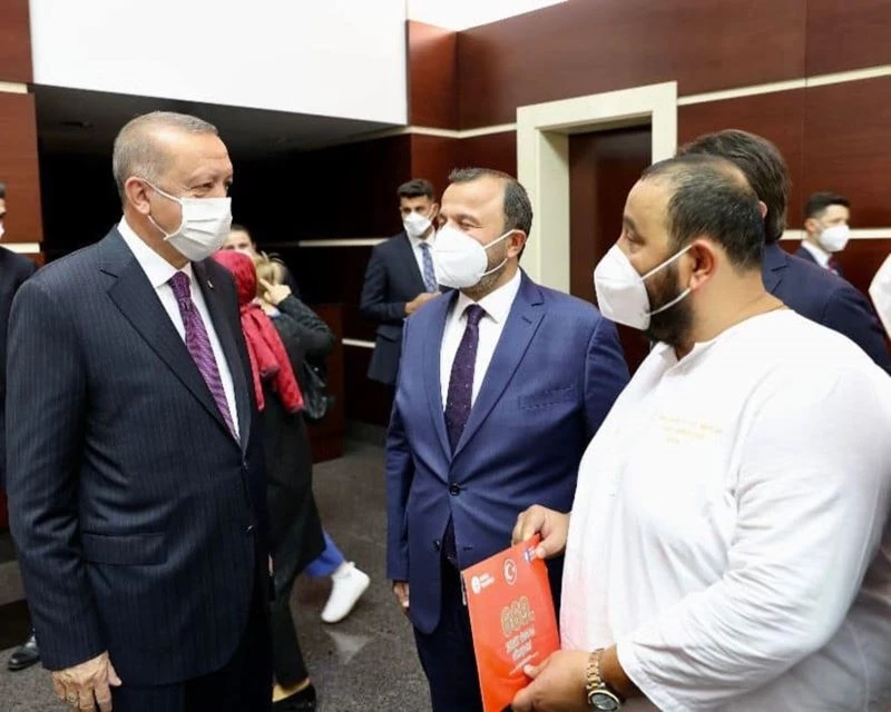 Cumhurbaşkanı Erdoğan’a güreş davetiyesi
