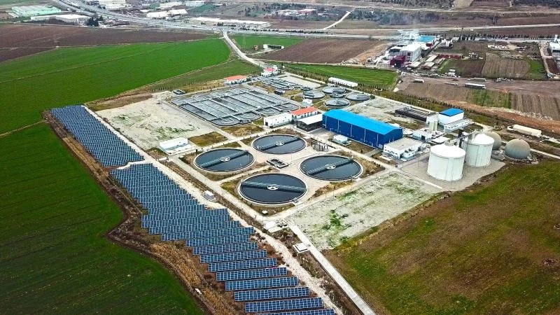 Arıtmanın enerjisi yenilenebilir kaynaklardan sağlanıyor
