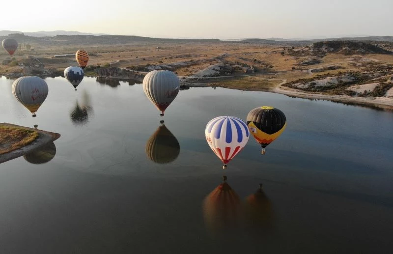 Şanlı zaferin coşkusu gökyüzünde yaşanmaya başladı
