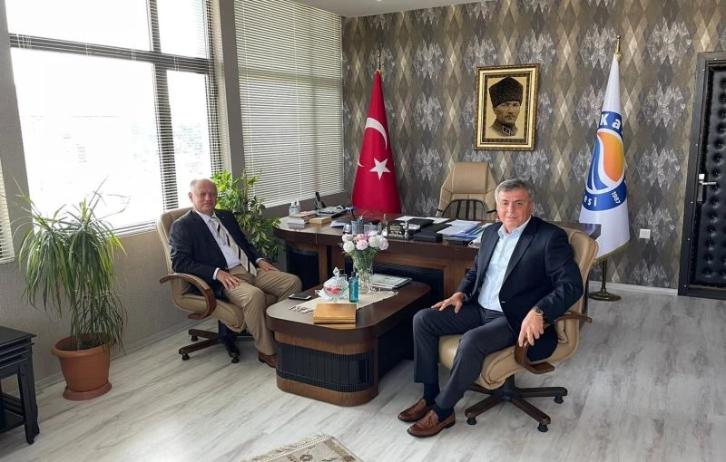 Başkan Aydın’dan, Kaymakam Çorumluoğlu’na teşekkür
