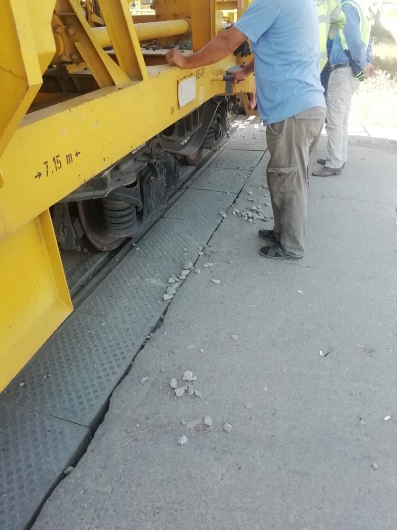 Sivas’ta vagonlar raydan çıktı
