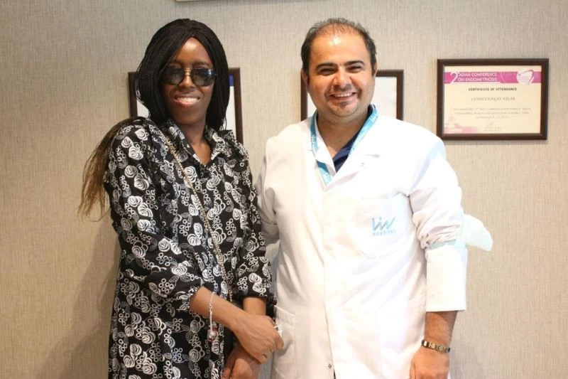 Nijeryalı hastanın rahminden 28 miyom çıkarıldı
