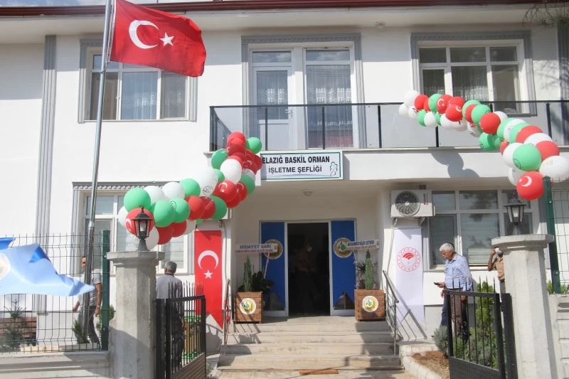 Baskil’de Orman İşletme Şefliği binası açıldı
