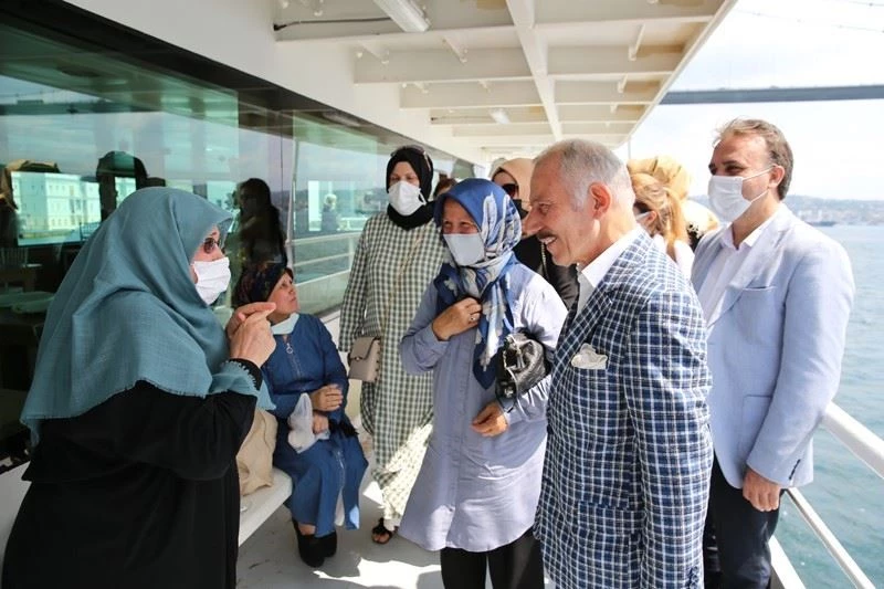 Bayrampaşalı kadınlar boğaz turunda
