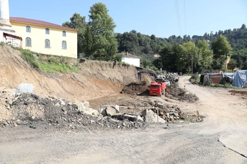 Ordu’da 20 yıllık heyelan engellenecek
