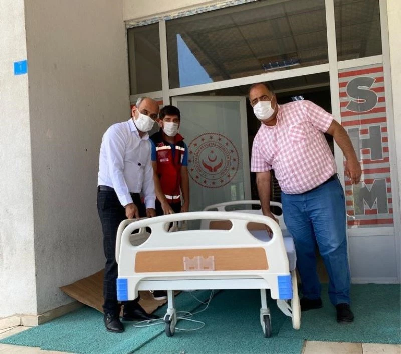 Bingöl’de özel gereksinimli hastaya ortopedik hasta yatağı desteği
