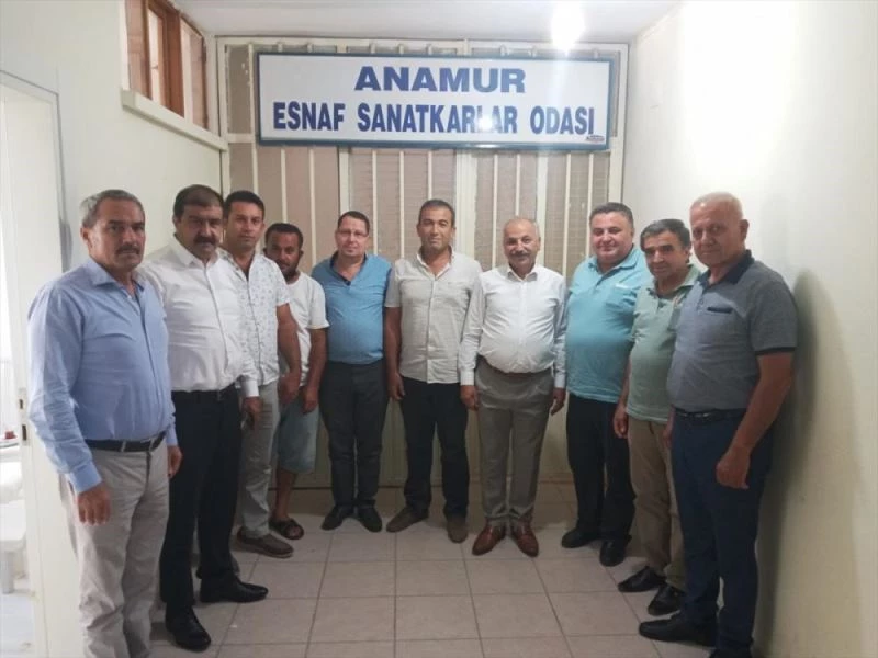 Mersin Esnaf ve Sanatkarlar Odaları Birliği Başkanı Talat Dinçer, Anamur