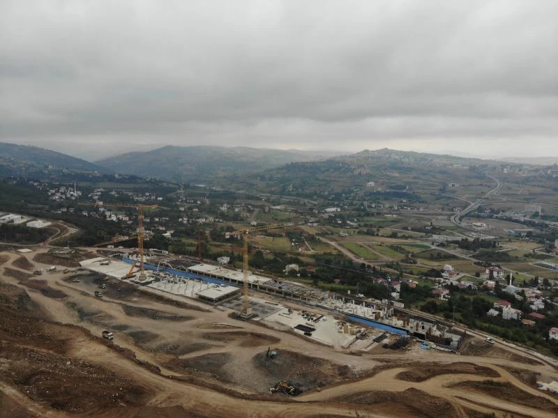 Samsun Şehir Hastanesi filizleniyor
