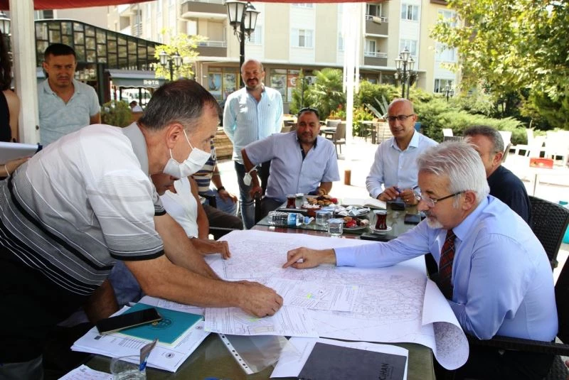 Başkan Üçevler’de
