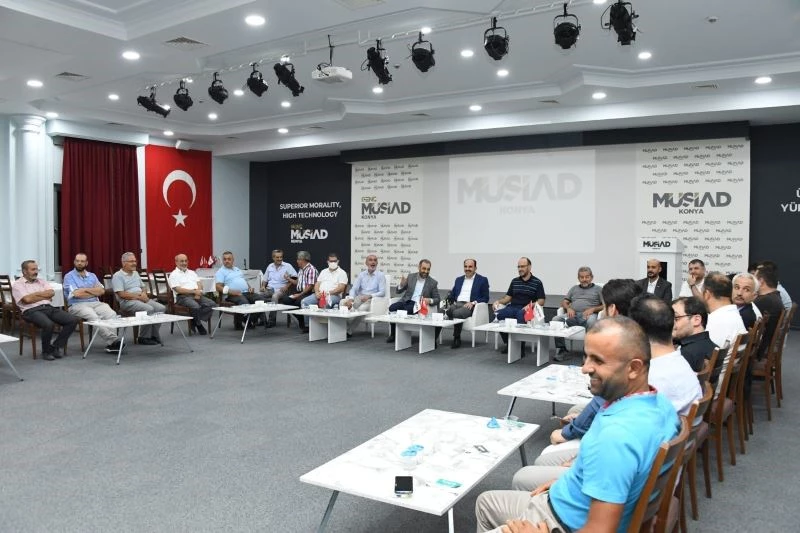 Başkan Altay, MÜSİAD Konya’da iş adamlarıyla buluştu
