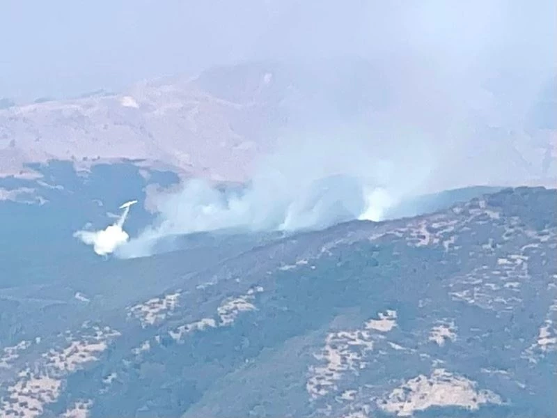 2 helikopter ve 1 uçağın müdahale ettiği Tunceli’deki orman yangınının yüzde 95’i söndürüldü
