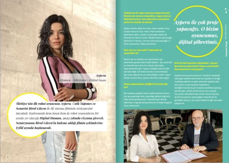 Birol Güven’den Türkiye’nin ilk e-oyuncusu ‘Aypera’
