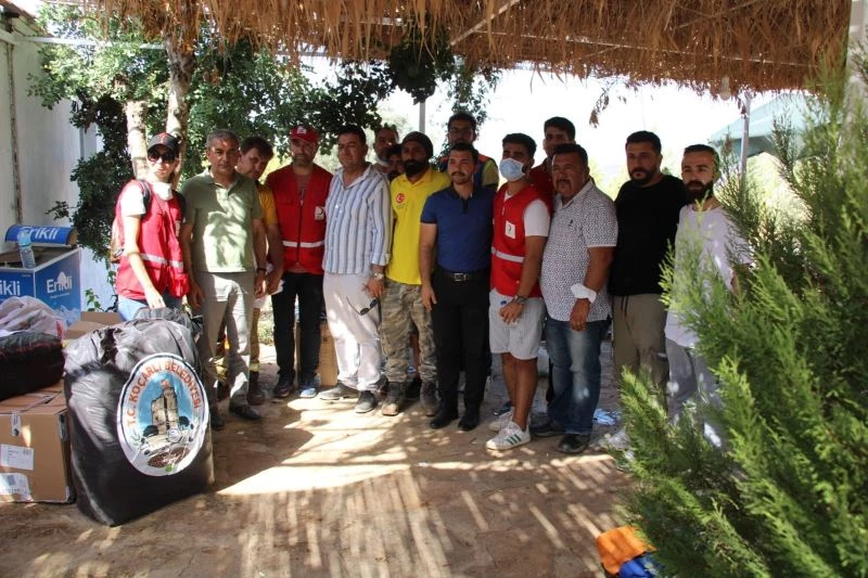 Koçarlı Belediyesi’nden yangınzedelere yardım
