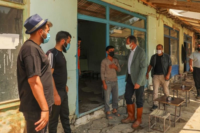 Başkan Tanış vatandaşları yalnız bırakmıyor
