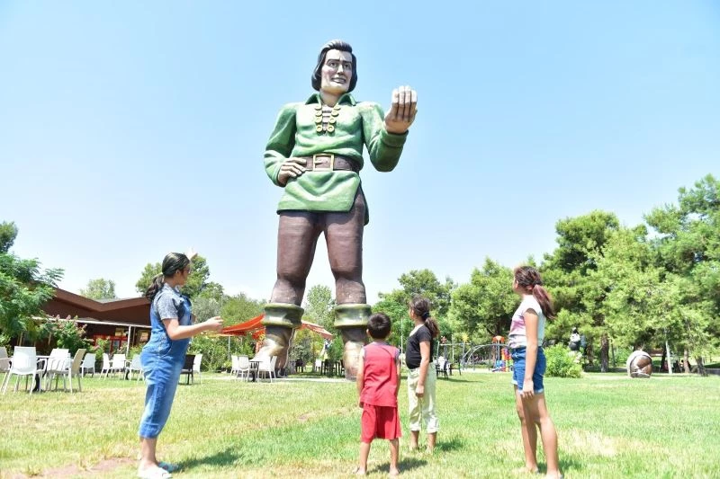 Tek Sarnıç Kent Parkı çocukların gözdesi

