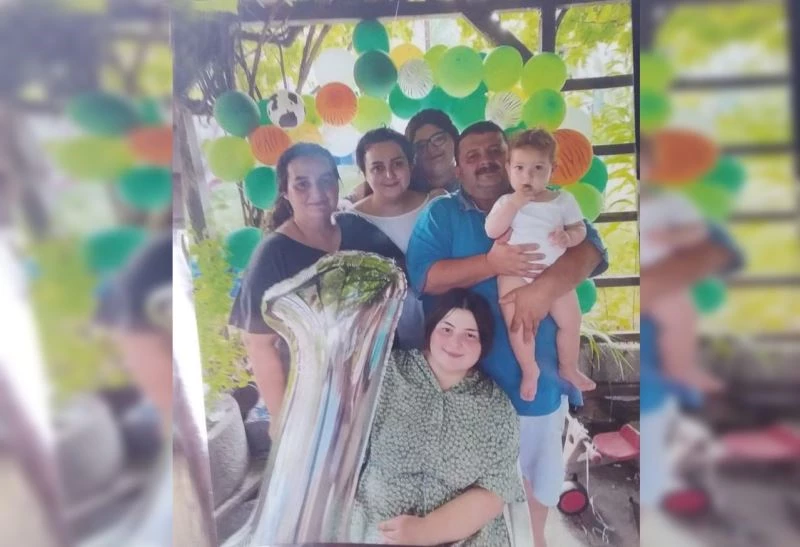 Kalbi baba acısına dayanamadı
