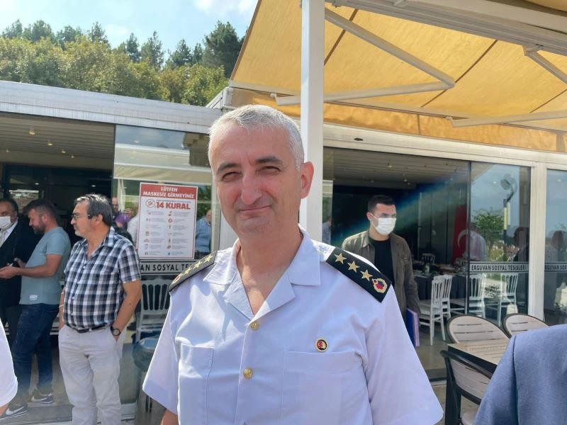 Albay Çetinkaya, Düzce’ye veda etti
