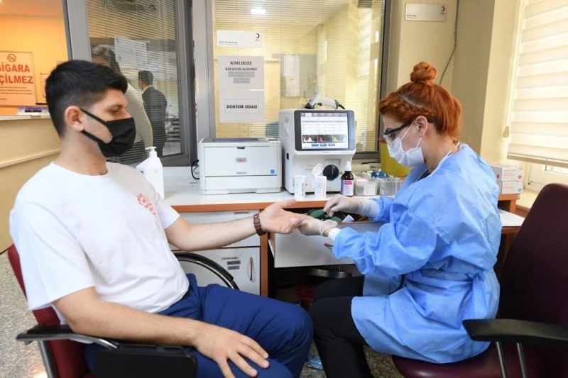 Öğretmenler, hem telafide hem de kan bağışında “ben de varım” dedi
