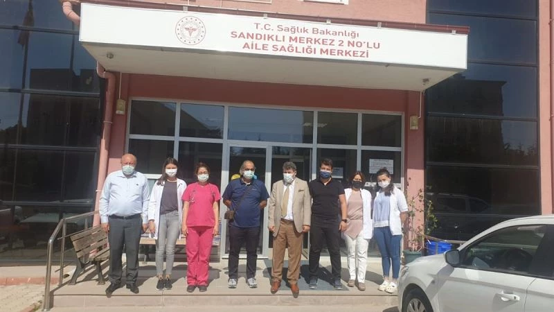 Kaymakam Tortop’tan sağlık kuruluşlarında denetim
