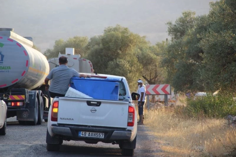 Herkes seferber oldu ama Kıyıkışlacık’ta alevler yeniden yükseldi
