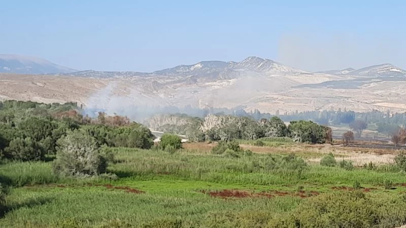 Nallıhan Kuş Cenneti’nde ormanlık alanda yangın yeniden alevlendi

